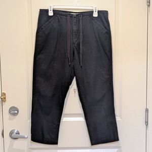 NWOT Beckwoman 30x32 100% Cotton Pants with Embroidered Pockets